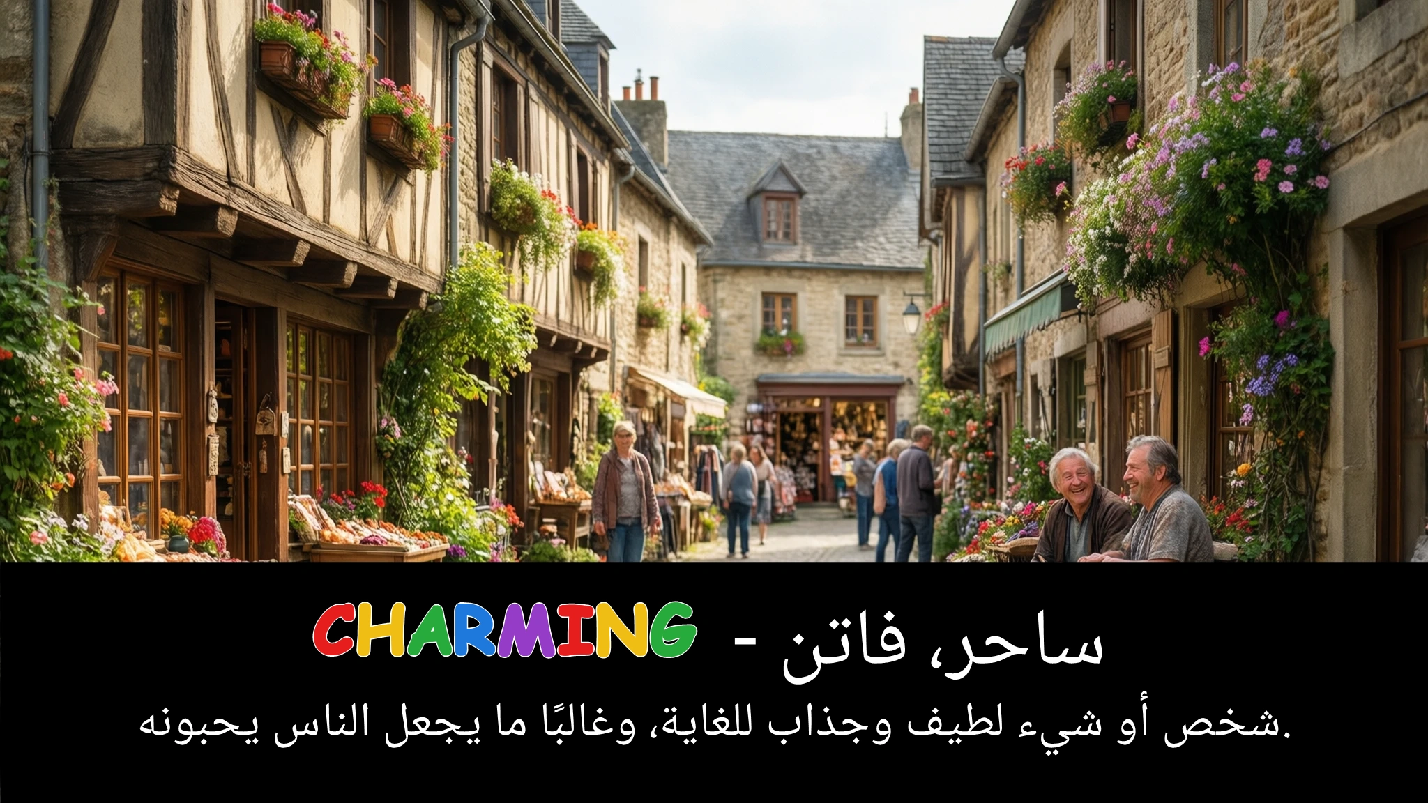 Arabic Illustration for charming